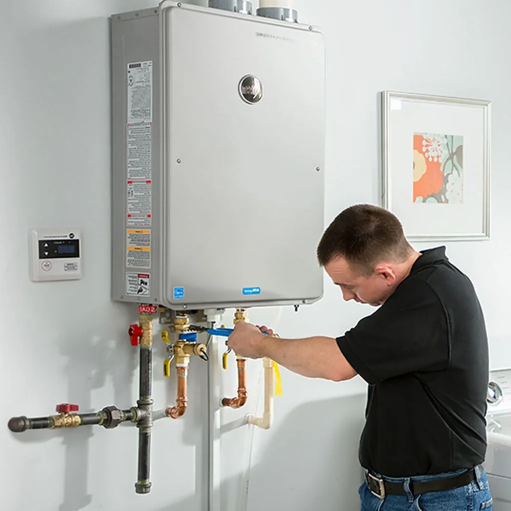 tankless water heater repair in Tehuacana, TX